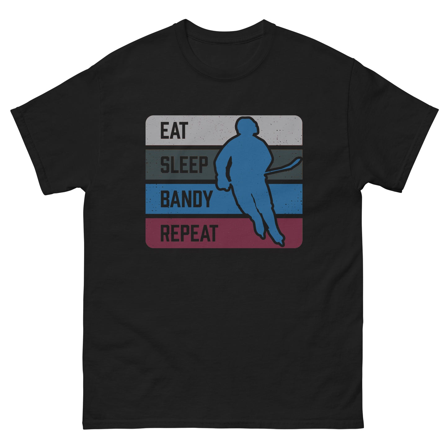 T-shirt Eat Sleep Bandy Repeat